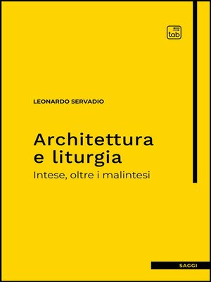 cover image of Architettura e liturgia